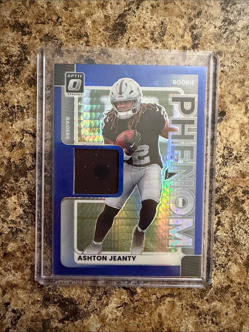 Panini Ashton Jeanty Patch Football Card